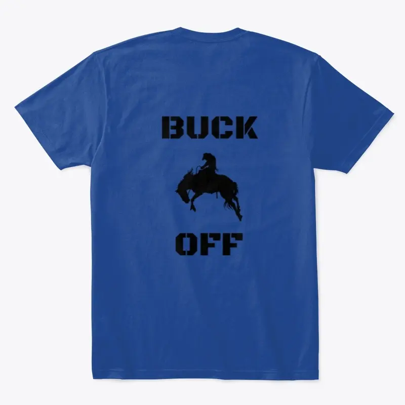 Men's Buck Off Bronc Tee - Black