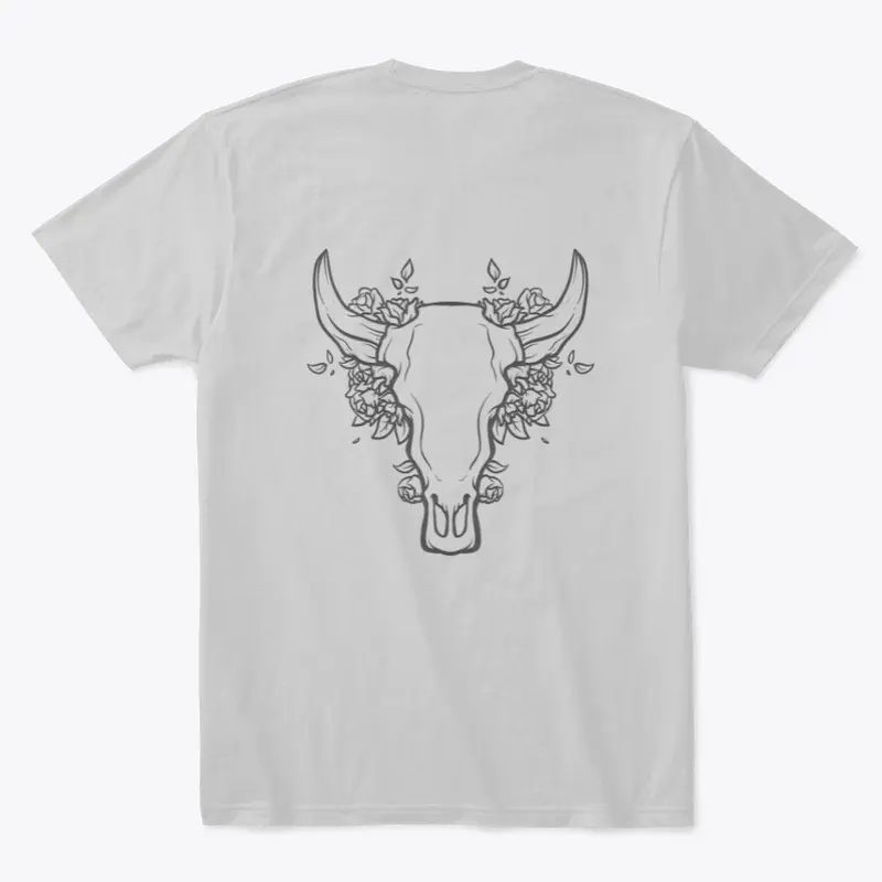 Men's Bull and Roses 