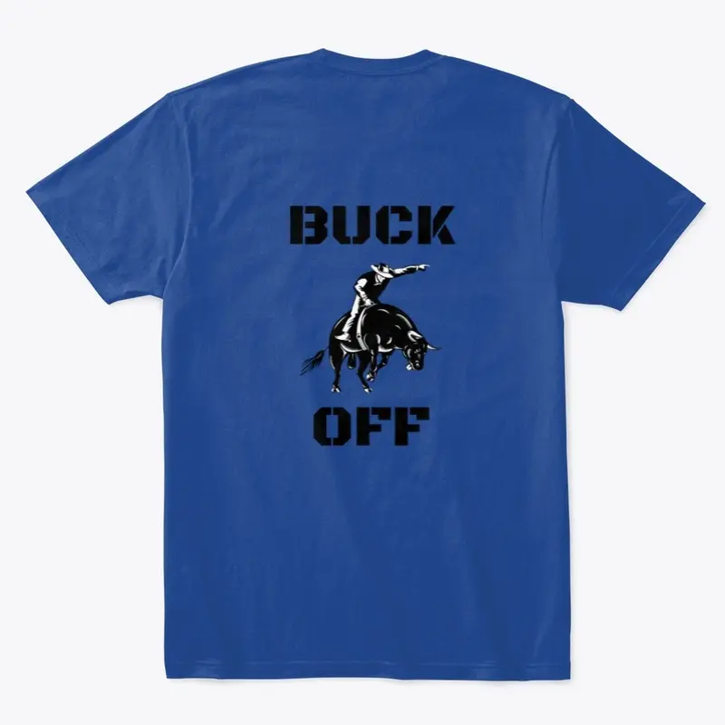 Men's Buck Off Bull Tee - Black